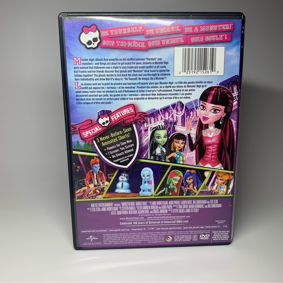 Monster High: Ghouls Rule (DVD, 2012, Canadian) Bilingual, - Picture 4 of 7